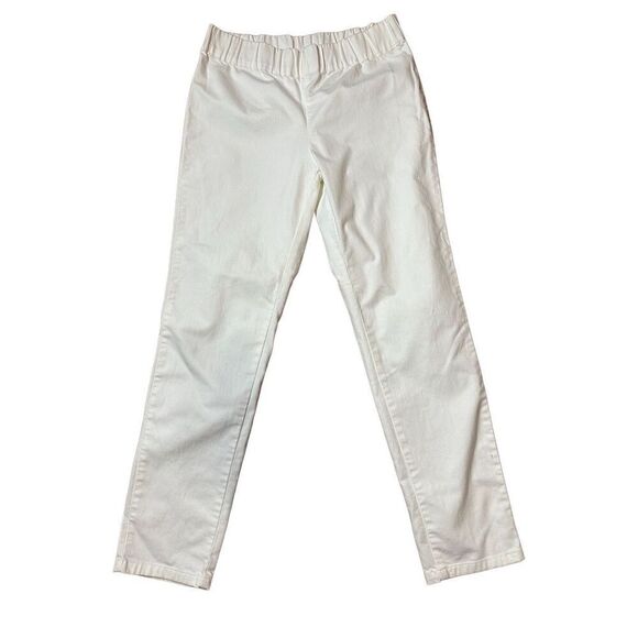 Soft Surroundings Metro Pull On Triple S3 Jeans Sensational Slimming Support Whi - Picture 1 of 7